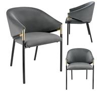 JUMI Chaise gris ambre