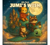 Jumi’s Wish: A Magical and Relaxing Coloring Book Full of Cozy Adventures, Fantasy Worlds, and Adorable Animal Friends - for Kids and Adults Alike (Simply Whimsical)