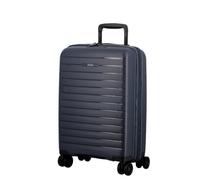 JUMJUMP Valise Cabine Extensible Striper 55x35x20/24 cm (STR20) (Bleu foncé)