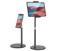 JUMKEET Support pour téléphone portable, angle et hauteur réglables, col de cygne pour téléphone 12 11 Pro Xs Max Xr X 8 7 Plus, Samsung S20 S10 S9 (8.9 - 16.5 cm)