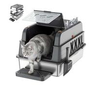 JUMMICO Bac A Litiere pour Chat XXXL,