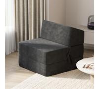JUMMICO Canapé-lit Convertible Compact compressé sans Assemblage, Confortable pour Le Salon et la Chambre,Canapé Modulaire Convertible， Gris