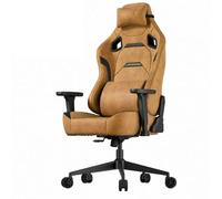 JUMMICO Chaises de Gaming en Cuir Velours, Chaise de Bureau Ergonomique avec accoudoirs 3D, Chaise de Bureau avec Dossier inclinable pour Le Gaming, Le Travail, Les études, 200 kg, Orange