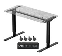 JUMMICO Standing Desk Bureau électrique réglable en Hauteur