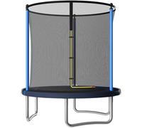 JUMMICO Trampoline d'extérieur Ø 183/228/290/360 cm Kit Complet avec Filet de sécurité, Housse de Protection et Accessoires de Montage