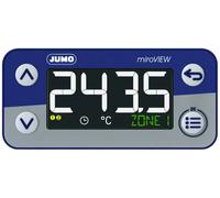 Jumo 701580/0-04-23-02 Régulateur de température -200 à +600 °C (l x H) 76 mm x 36 mm