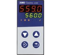 Jumo Quantrol LC200 Régulateur de température L, J, T, K, E, N, S, R, Pt100, Pt1000, KTY Relais 3 A (L x l x H) 80 x 48 x 96 mm