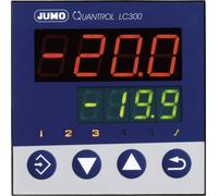 Jumo Quantrol LC300 Régulateur de température L, J, T, K, E, N, S, R, Pt100, Pt1000, KTY Relais 3 A (L x l x H) 80 x 96 x 96 mm