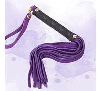 JUMOK Fouet d'équitation, Outils d'entraînement, Accessoires de Jeux de Punition (Violet)