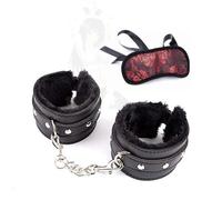 JUMOK Multifonctionnel Role-Playing Soft Leather Cuffs Bracelet Family Yoga Exercise Elastic Band Detachable Chain.