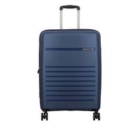 Jump Aven 4 roues Valise cabine M 65 cm '"avec soufflet d''extension"' bleu