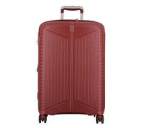 Jump Evae 4 roulettes Trolley 66 cm avec soufflet d'extension rouge