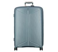 Jump Evae 4 roues Valise cabine 76 cm avec soufflet d'extension bleu