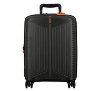 Jump Evae 4 roulettes Trolley de cabine 55 cm avec soufflet d'extension noir