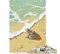 Jump Into The Sea Puzzle 1000 Pièces Educa Jouet en Bois Divertissement Créatif Décoration Intérieure Jeu Éducatif Challenge Toy Adultes & Enfants des 14 Ans 1000pcs (75x50cm)