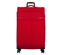 Jump Monthélys 4 roulettes Trolley 78 cm avec soufflet d'extension rouge