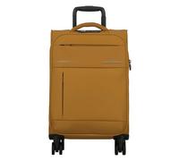 Jump Monthélys 4 roulettes Trolley de cabine 55 cm avec soufflet d'extension jaune