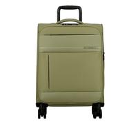 Jump Monthélys 4 roulettes Trolley de cabine 55 cm avec soufflet d'extension vert