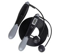 Jump Rope Counter, Home Gym Fitness Accessory, Versatile Fitness Tool Adjustable Skipping with Lcd Display, Digital Jump Rope for Men Women, Track Jumps, Calories, Time, Workout Progress