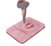 Jump Rope Mat TPE Anti Slip Sound Insulation Home Indoor Shock Absorption Fitness Exercise Fat Burning Mat(A,[6mm]60 * 40cm)