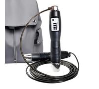 Jump Rope, Skipping Rope, 110.23 Inches Adjustable Length Smart Fitness, Lightweight & Portable, Training Equipment for Calorie Burn, Speed Exercise, Sports, Home Gym, Indoor and Outdoor