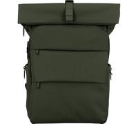 JUMP Sac à dos de ville rolltop - Dunaa Kaki | Sac à dos Rolltop 43/55x30x15cm Dunaa | Jump® bagages