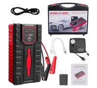 Jump Start Pack Booster de batterie portable Auto Car Jump Start | Chargeur portable stable et intelligent avec démarrage en pont pour voiture | Powerbank à démarrage automatique |