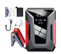 Jump Starter | Chargeur de batterie portable | Accessoires de gonflage de pneus auto longue durée pour le travail en plein air et les vacances