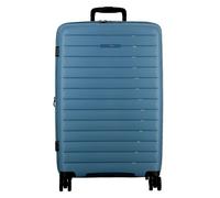 Jump Striper 4 roues Valise cabine 68 cm avec soufflet d'extension bleu
