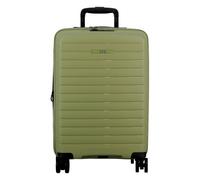 Jump Striper 4 roulettes Trolley de cabine 55 cm avec soufflet d'extension vert