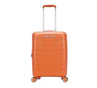 JUMP Valise 4 Roues Extensible FURANO (Orange, Moyenne 66x40x27/31 cm)