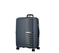 Jump Xwave 4 roulettes Trolley de cabine 55 cm avec soufflet d'extension bleu
