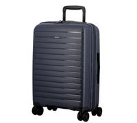 JUMP Valise Moyenne Extensible Striper 68x43x25/29 cm (STR24) (Bleu foncé)