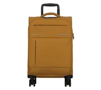 Jump Monthélys 4 roulettes Trolley de cabine 55 cm avec soufflet d'extension jaune