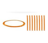 Accessoires Trampoline Pack Relooking Trampoline 10ft - 305cm - 8 Perches - Orange