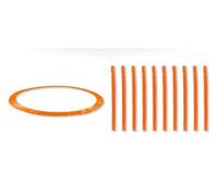 JUMP4FUN Accessoires Trampoline Pack relooking Trampoline 12FT - 366cm - 10 Perches - Orange