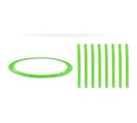Accessoires Trampoline Pack Relooking Trampoline 12ft - 366cm - 8 Perches - Vert Pomme