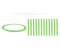 JUMP4FUN Accessoires Trampoline Pack relooking Trampoline 14FT - 427cm - 12 Perches - Bleu