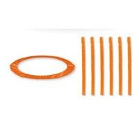 Accessoires Trampoline Pack Relooking Trampoline 14ft - 427cm - 6 Perches - Orange