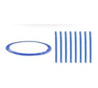 Accessoires Trampoline Pack Relooking Trampoline 14ft - 427cm - 8 Perches - Bleu