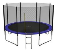 JUMP4FUN Trampoline pour enfant Jump4Fun Deluxe filet extérieur -14FT (427 cm) Bleu G