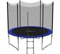 JUMP4FUN Trampoline pour enfant Jump4Fun Deluxe filet extérieur -8FT (244 cm) Bleu G