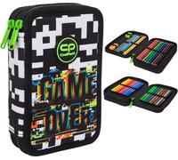 Jumper 2 Game Over CoolPack double trousse à crayons - Une trousse élégante et fonctionnelle, parfaite pour les amateurs de jeux