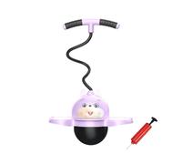 Jumper avec poignée - Balle flexible de dessin animé facile à transporter pour enfants | Balle rebondissante résistante à l'usure avec gonfleur pour exercice musculaire, sauteur mignon pour m