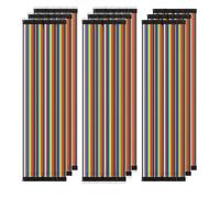 Jumper Wire Cable 3 x 40 pcs. Chaque 20 cm M2M/ F2M / F2F, 40Pin Mâle vers Mâle, 40 Pin Femelle vers Femelle, Compatible avec Arduino et Raspberry Pi Breadboard incluant Un E-Book!.[V726]