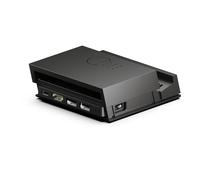 Jumpgate PRO Savage Raven by Skull & Co. : Dock portable avec concentrateur USB détachable et adaptateur HDMI pour Nintendo Switch 2, ordinateur portable et autres appareils intelligents, Noir