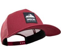 Jumping Bird Casquette Trucker unisexe • Casquette d'extérieur en maille pour sport et été • Réglable individuellement 54-62 cm • Casquette, bordeaux, taille unique