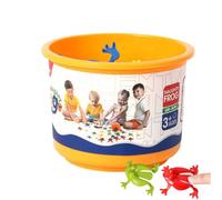 Jumping Frog Toy Bounce Interactive Educational Games | 12 Pieces Vibrant Color Animal Toys Frog ToKids Boys Girls Home Travel Homeschool Preschool Birthday Christmas Children's Day