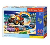 Jumping Monster Truck, Puzzle 40 Teile Maxi - Castorland G