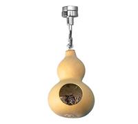 Jumping Spider Cave - Magnetic Natural Gourd House | Spider Accessories with Stainless Steel Magnet, Naturalistic Shelter for Small Pets, Reptiles Amphibians, Terrarium Decoration and Spiders